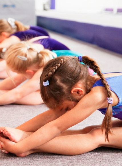 Занятие по гимнастике тела для детей